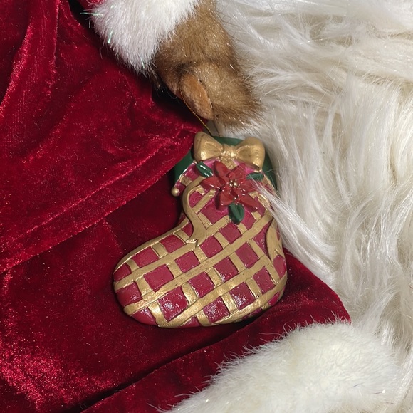 The Bearington Collection Rosetta Poinsettia - Picture 4 of 9